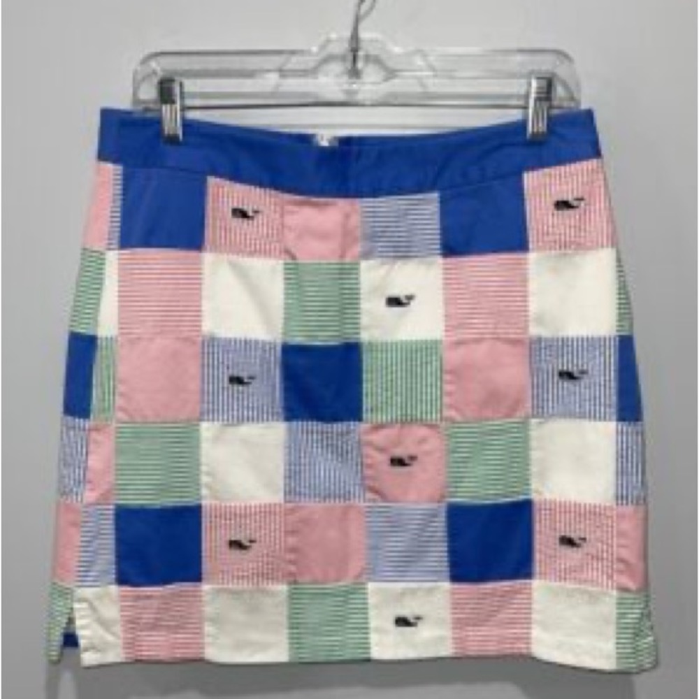 Vineyard Vines Patchwork Whale Mini Skirt - image 2
